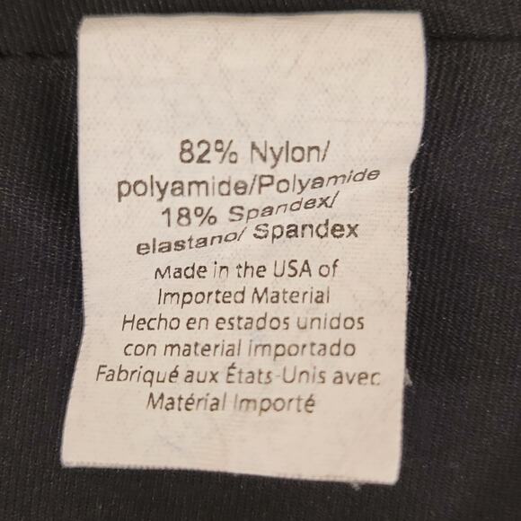 Beyond Yoga Alloy Ombre High-Waisted Midi Leggings Size L Black/Gunmetal Shiny - Picture 9 of 11